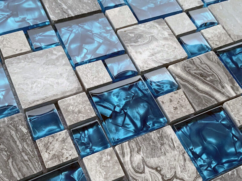 Belmont Blue Porcelain Mosaic