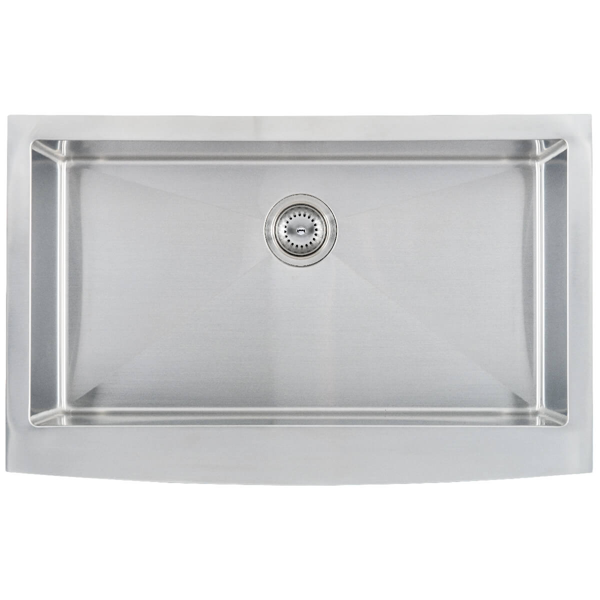 Jumbo Undermount Sink - SINGLE BOWL HANDCRAFTED FARMHOUSE WITH APRON 3321